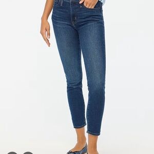 J. Crew Dark Blue Women's Button-fly  Skinny Jeans SZ 32